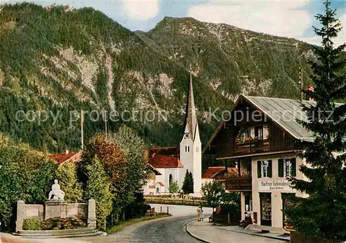 AK / Ansichtskarte Bayrischzell Kriegerdenkmal  Kat. Bayrischzell