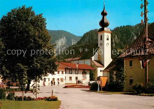 AK / Ansichtskarte Inzell Dorfplatz Kat. Inzell