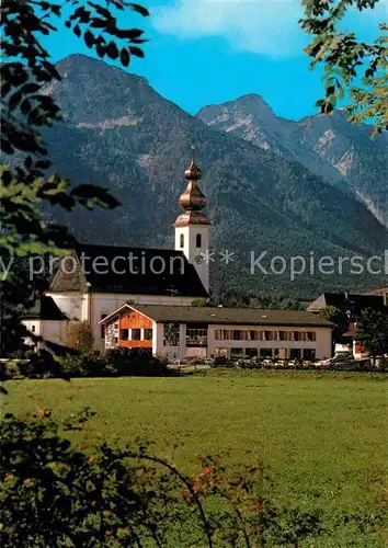 AK / Ansichtskarte Inzell Haus des Gastes Pfarrkirche Rauschberg  Kat. Inzell