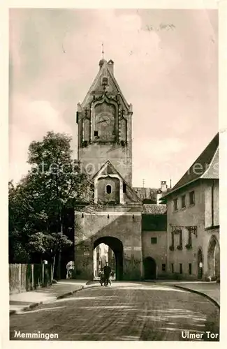 AK / Ansichtskarte Memmingen Ulmer Tor Kat. Memmingen