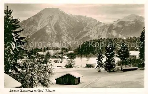 AK / Ansichtskarte Bad Wiessee Winterlandschaft Kat. Bad Wiessee