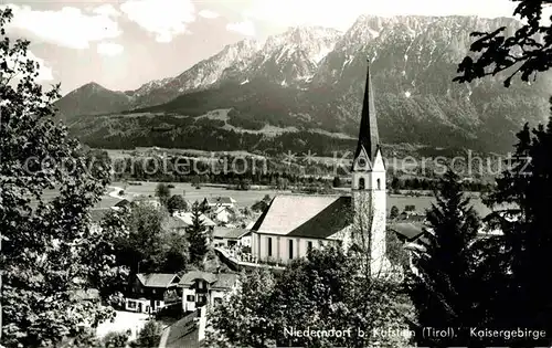 AK / Ansichtskarte Niederndorf Kufstein Kaisergebirge Kirche Kat. Kufstein