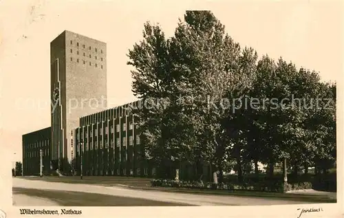 AK / Ansichtskarte Wilhelmshaven Rathaus Kat. Wilhelmshaven