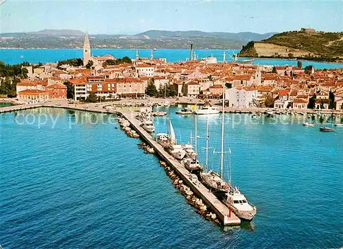 AK / Ansichtskarte Izola Bucht Hafen Kat. Primorska