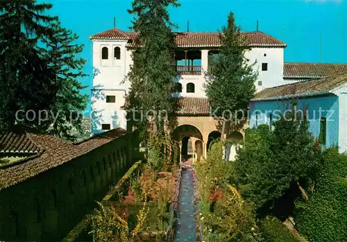 AK / Ansichtskarte Granada Andalucia Generalife Patio de la Albarca Kat. Granada