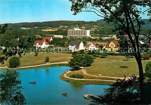 AK / Ansichtskarte Bad Iburg Panorama Charlottensee Kat. Bad Iburg