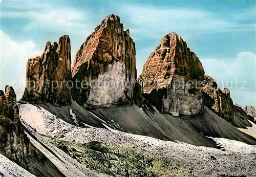 AK / Ansichtskarte Lavaredo Drei Felsen Kat. 