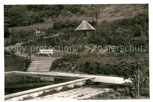 AK / Ansichtskarte Liesen Park Garten Swimming Pool Kat. Hallenberg