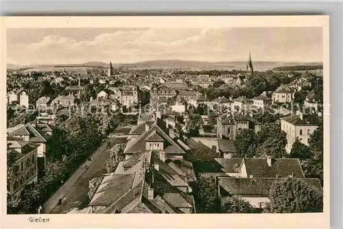 AK / Ansichtskarte Giessen Lahn Panorama Blick ueber die Universitaetsstadt Kat. Giessen