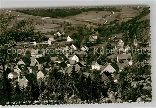 AK / Ansichtskarte Liesen Panorama Luftkurort Kat. Hallenberg