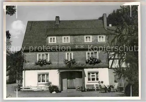 AK / Ansichtskarte Liesen Pension Haus Jaegerhof Luftkurort Kat. Hallenberg