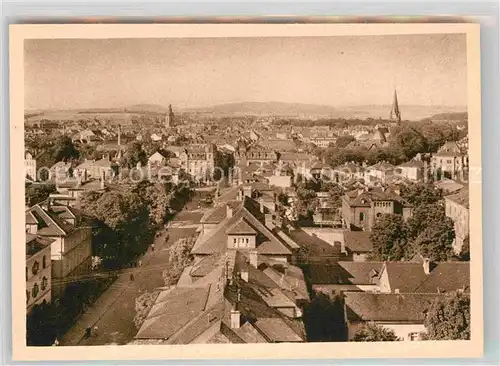 AK / Ansichtskarte Giessen Lahn Panorama Blick ueber die Stadt Kupfertiefdruck Kat. Giessen