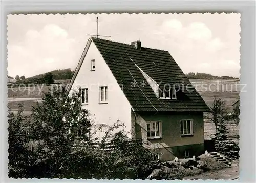 AK / Ansichtskarte Liesen Pension Friedel Meyer Luftkurort Kat. Hallenberg