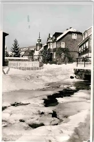 AK / Ansichtskarte Liesen Ortsmotiv im Winter Kat. Hallenberg