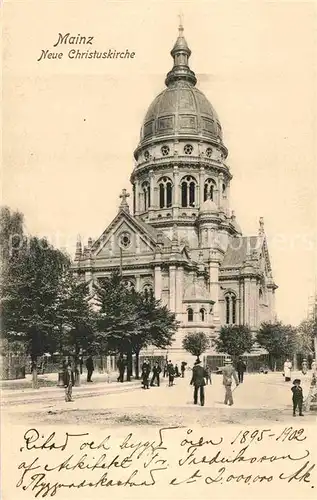 AK / Ansichtskarte Mainz Rhein Neue Christuskirche