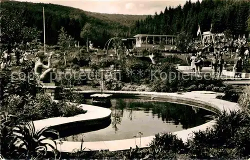 AK / Ansichtskarte Heidenheim Brenz Parkanlagen Waldbad  Kat. Heidenheim an der Brenz