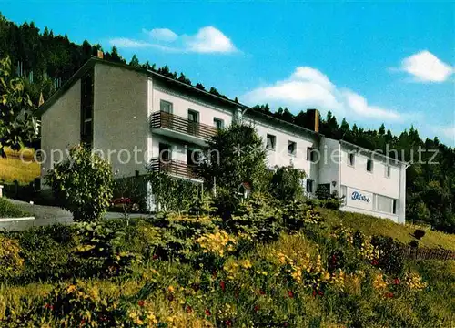 AK / Ansichtskarte Warmensteinach Hotel Bei uns Kat. Warmensteinach Fichtelgebirge