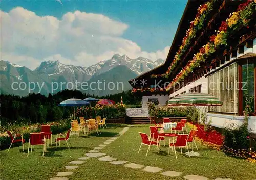 AK / Ansichtskarte Sonthofen Oberallgaeu Alpe Eck Berghof  Kat. Sonthofen