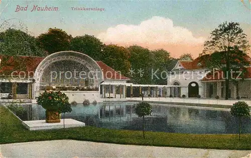 AK / Ansichtskarte Bad Nauheim Trinkkuranlage Musikpavillon Kat. Bad Nauheim