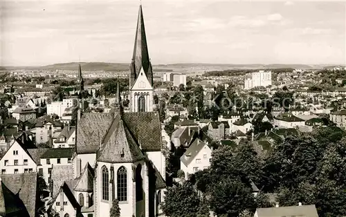 AK / Ansichtskarte Giessen Lahn Panorama Kirche Kat. Giessen