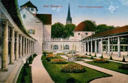 AK / Ansichtskarte Bad Nauheim Neue Konzertanlagen Kat. Bad Nauheim