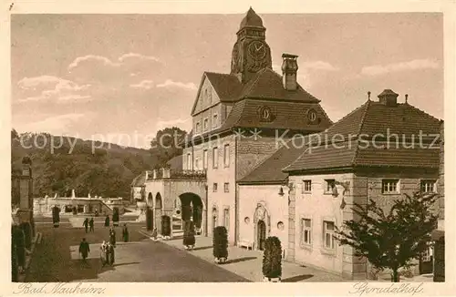 AK / Ansichtskarte Bad Nauheim Sprudelhof Kupfertiefdruck Kat. Bad Nauheim