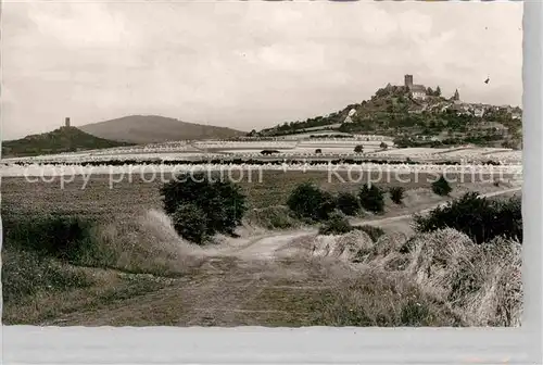 AK / Ansichtskarte Giessen Lahn Landschaftspanorama mit Gleiberg Duensberg und Vetzberg Kat. Giessen