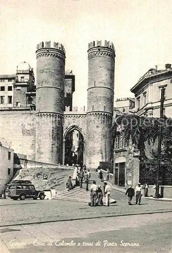 AK / Ansichtskarte Genova Genua Liguria Porta Soprana Kat. Genova