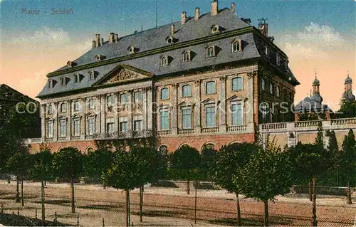 AK / Ansichtskarte Mainz Rhein Schloss