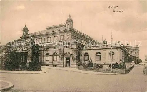 AK / Ansichtskarte Mainz Rhein Stadthalle