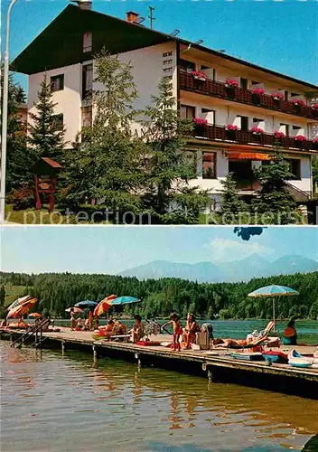 AK / Ansichtskarte St Kanzian Klopeiner See Hotel Reichmann Klopeiner See Kat. St. Kanzian am Klopeiner See