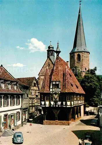 AK / Ansichtskarte Michelstadt Rathaus Kat. Michelstadt