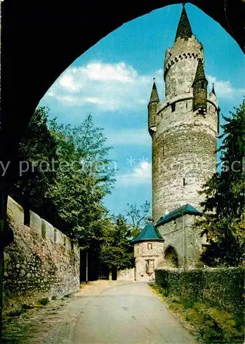 AK / Ansichtskarte Friedberg Hessen Adolfsturm Mittleres Burgtor Kat. Friedberg (Hessen)