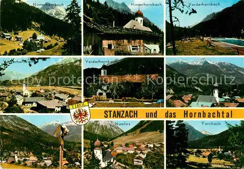 AK / Ansichtskarte Stanzach Tirol Hornbachtal Forchach Namlos Vorderhornbach Hinterhornbach Kat. Stanzach