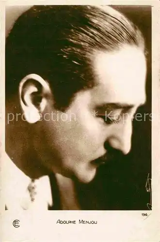 AK / Ansichtskarte Schauspieler Adolphe Menjou Kat. Kino und Film