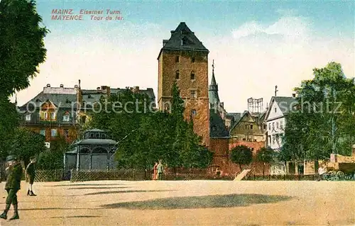 AK / Ansichtskarte Mainz Rhein Eiserner Turm