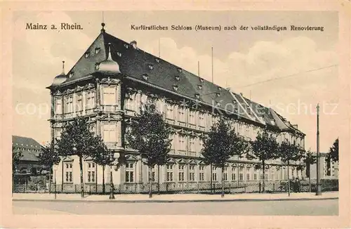 AK / Ansichtskarte Mainz Rhein Kurfuerstliches Schloss Museum