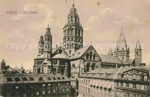 AK / Ansichtskarte Mainz Rhein Dom