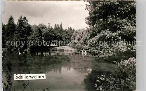 AK / Ansichtskarte Kronberg Taunus Schillerweiher Kat. Kronberg im Taunus