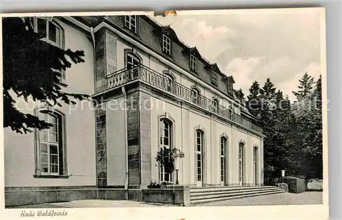 AK / Ansichtskarte Kronberg Taunus Kurheim Genesungsheim Haus Waldfriede Kat. Kronberg im Taunus