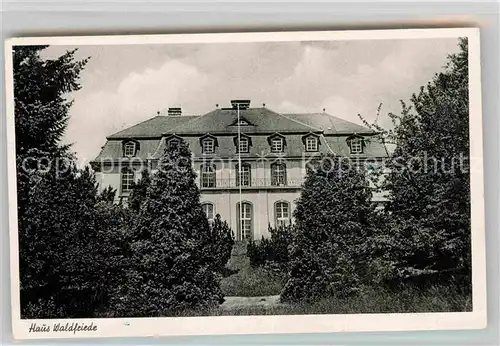 AK / Ansichtskarte Kronberg Taunus Kurheim Genesungsheim Haus Waldfriede Kat. Kronberg im Taunus