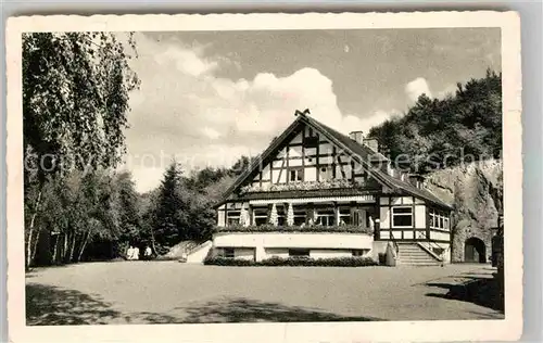 AK / Ansichtskarte Koenigstein Taunus Cafe zum froehlichen Landmann Klostergut Rettershof Kupfertiefdruck Kat. Koenigstein im Taunus