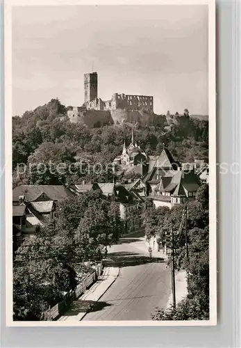 AK / Ansichtskarte Koenigstein Taunus Teilansicht mit Burgruine Heilklimatischer Hoehenkurort Kat. Koenigstein im Taunus