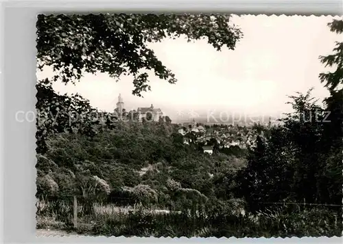 AK / Ansichtskarte Kronberg Taunus Blick auf Stadt und Burg Luftkurort Kat. Kronberg im Taunus