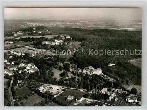 AK / Ansichtskarte Koenigstein Taunus Heilklimatischer Kurort Haus Hainerberg Taunusheim Haus Koengistein Orig. Straehle Bild Nr 8 3195 Fliegeraufnahme Kat. Koenigstein im Taunus