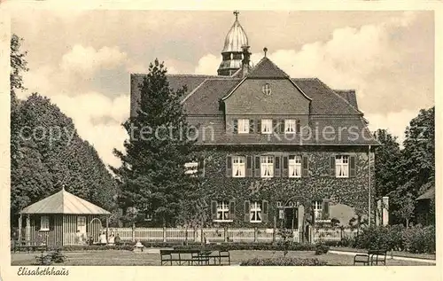 AK / Ansichtskarte Bad Nauheim Kinderheilanstalt Elisabethhaus Kat. Bad Nauheim