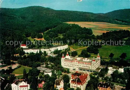 AK / Ansichtskarte Bad Wildungen Kurhaeuser Fliegeraufnahme Kat. Bad Wildungen