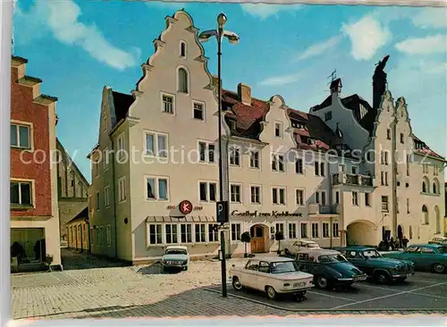 AK / Ansichtskarte Abensberg Hotel Gasthof Kuchlbauer Gastraum Zimmer Kat. Abensberg