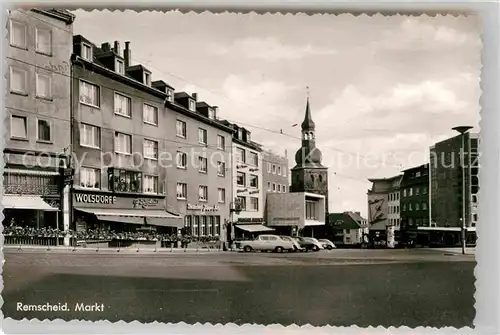 AK / Ansichtskarte Remscheid Markt Kat. Remscheid