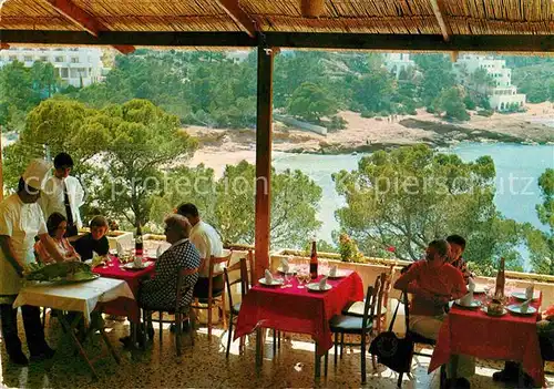 AK / Ansichtskarte Portinatx Terraza Restaurante Pension Portinatx Kat. Ibiza Islas Baleares